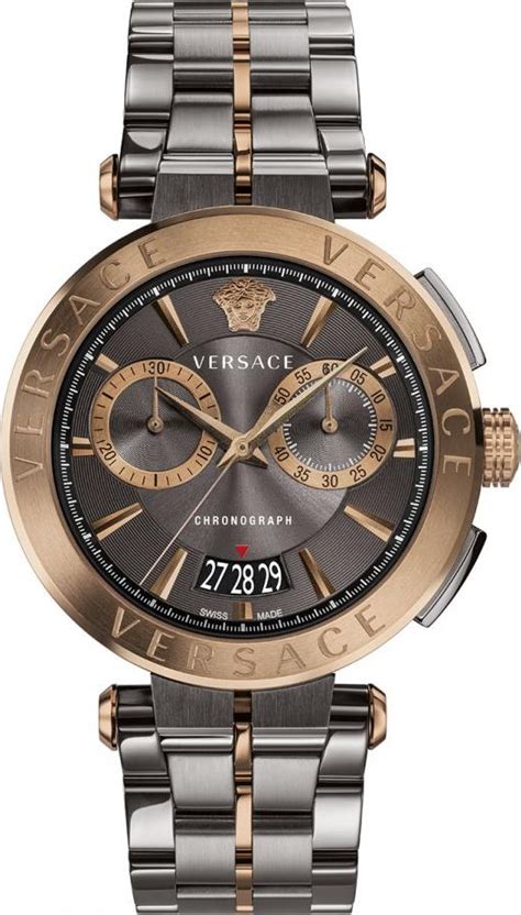 versace bronze gray aion chrono watch|Versace watch costco.